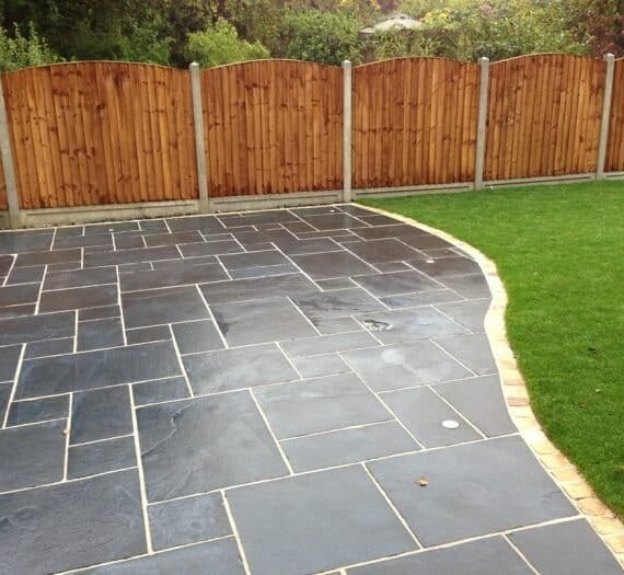 600 Patio Pack 5m2 Black Lime