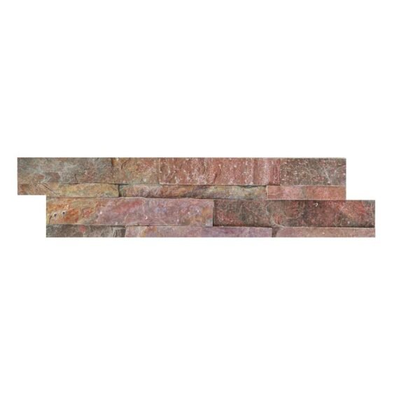 Copper Slate Wall Cladding Panel 600x150mm