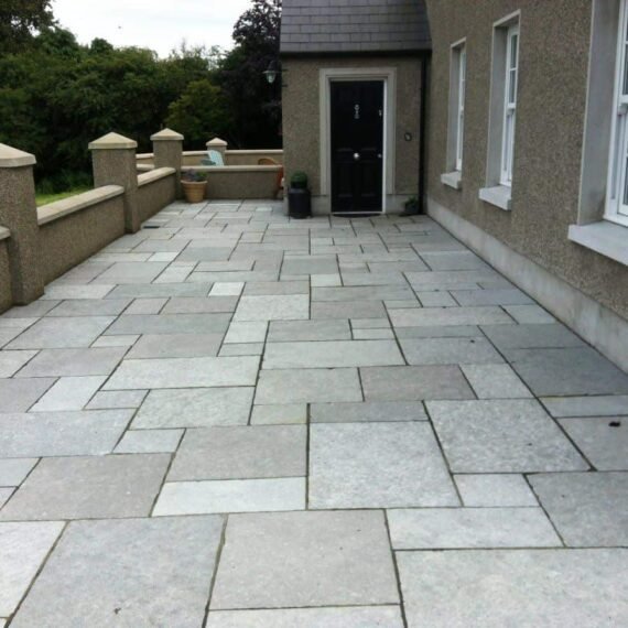 Grey Limestone Indian Sandstone Paving