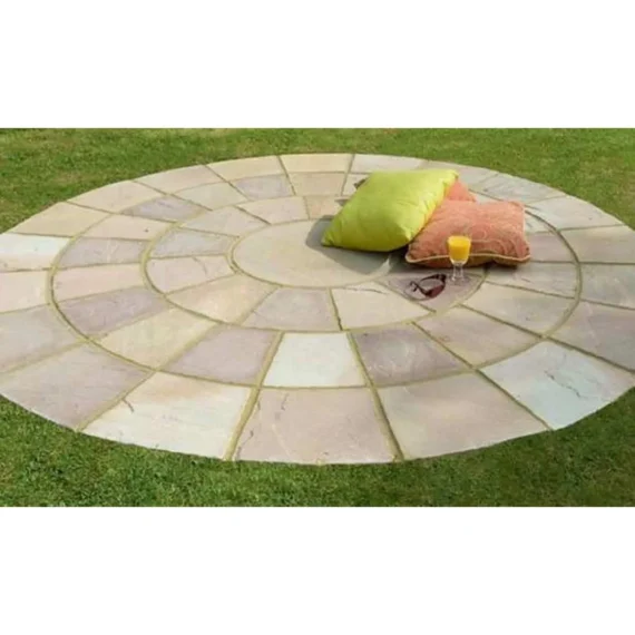 Circle 3.30 Mtrs - Rippon Buff Multi Sandstone Circle