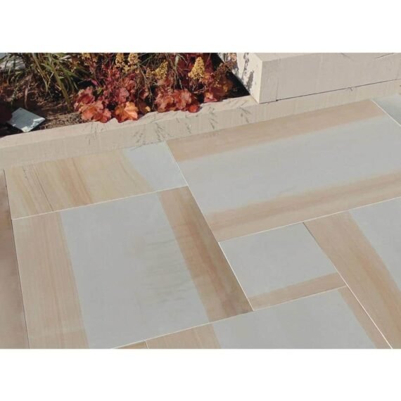 600 Patio Pack 19.50m2 York Swirl Smooth